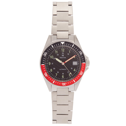 Heritor Automatische Calder RVS Horloge