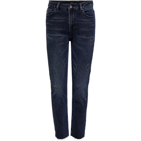 Only Onlemily life hw st rw cr ak mae546 blue denim