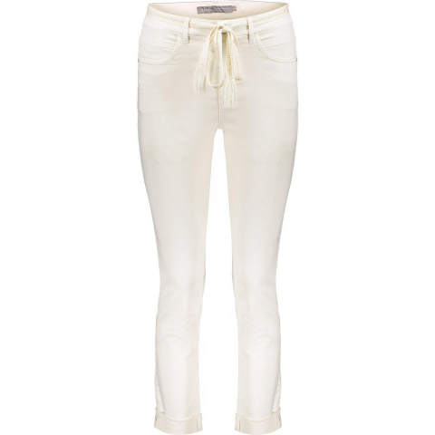Geisha Jeans jog turn-up ecru