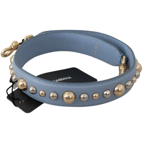 Dolce & Gabbana blauw lederen handtas accessoire schouder damesriem