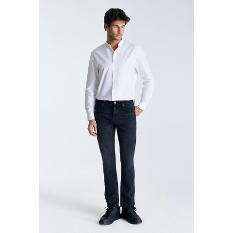 Cup of Joe Lance heren straight-fit jeans black vt