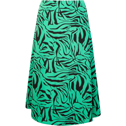 faina Midi-rok met zebraprint caneva