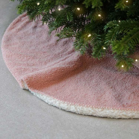 Unique Living kerstboomrok hanna old pink
