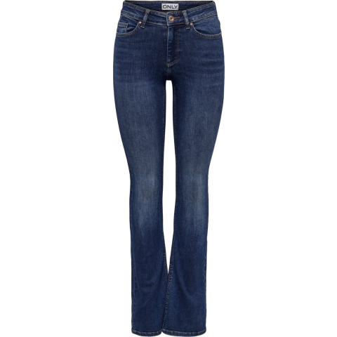 Only Onlblush mid flared dnm tai021 noos blue denim