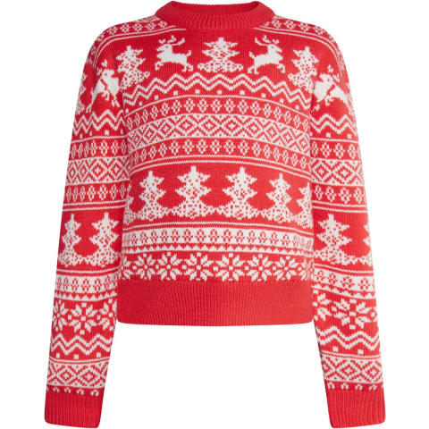 Mo Jumper jongens (kinderen) rood wit