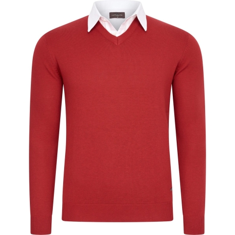 Cappuccino Italia Mock pullover