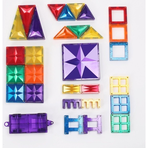 MNTL Magnetic tiles magnetische tegels classic 108 stuks