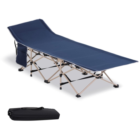 4goodz Outsunny veldbed opvouwbaar campingbed met opbergtas
