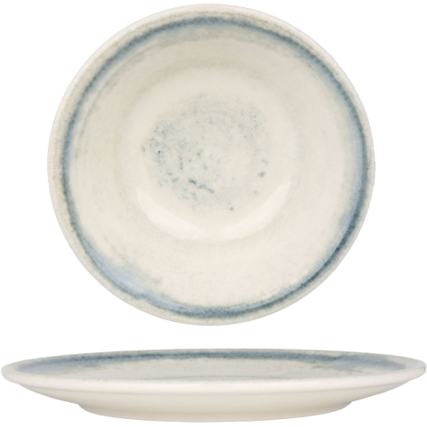 Bonna Dessertbord rivus line porselein 15 cm set van 6