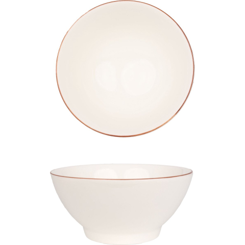 Bonna Kommetje retro porselein 12 cm (290cc) set van 6