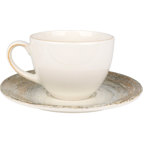 Bonna Thee kopjes & schotel patera porselein set van 6