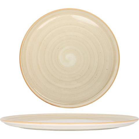 Bonna Pizzabord aura terrain porselein 32 cm set van 2