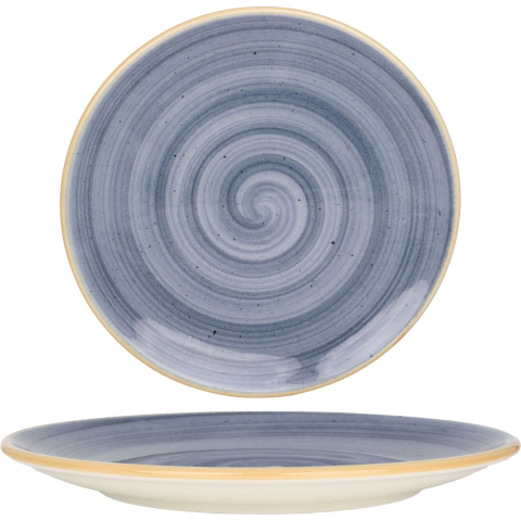 Bonna Dessertbord aura dusk porselein 21 cm set van 6