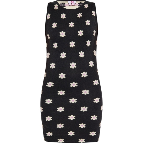 Mymo Jurk Dames ZWARTE ROOM PAARS
