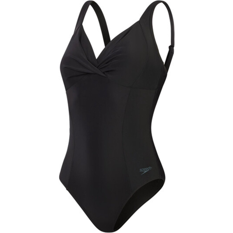 Speedo eco cross knot shaping 1p bla wedstrijd badpak dames -multicolour