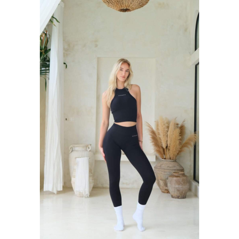 Fittastic Halter top shadow black 178halter top shadow