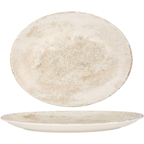 Bonna Serveerschaal nacrous porselein 36 cm set van 2