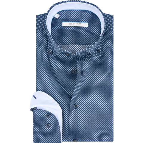 The Blueprint trendy overhemd met lange mouwen bp55-4
