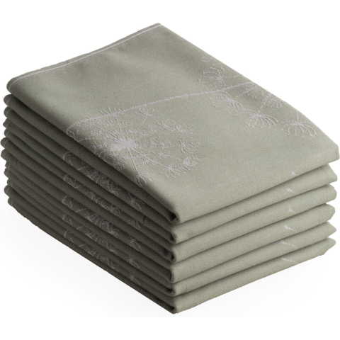 DoubleDry Luxe theedoeken set 6 stuks 50x70 cm 100% katoen hoge