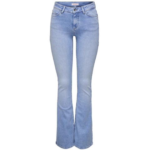 Only Onlblush mid flared dnm tai198 noos blue denim