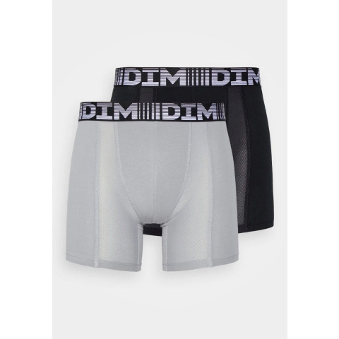 Pack-2 Heren 3D Flex Air Katoenen Lange Boxers D01N2