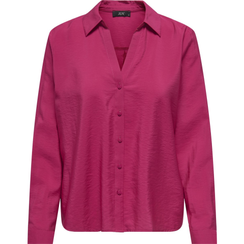 Jacqueline de Yong Camille l/s loose v-neck shirt
