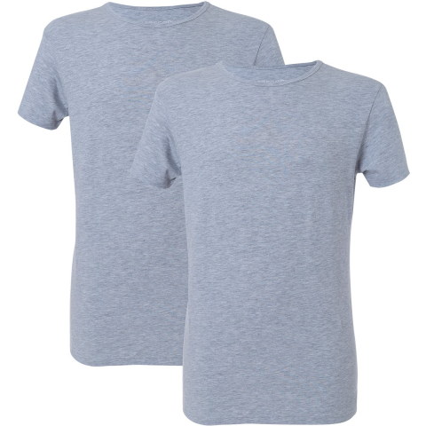 McGregor Premium stretch t-shirt 2-pack grey o-neck