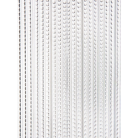 Wicotex Vliegengordijn sabrina transparant lamellen 4 cm breed 90 x 220 cm