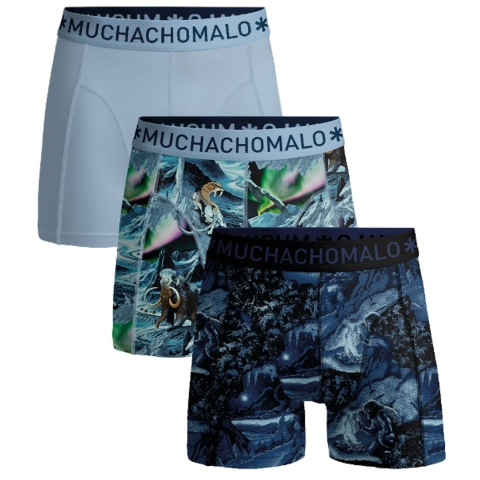 Muchachomalo Men 3-pack boxer shorts prehistory