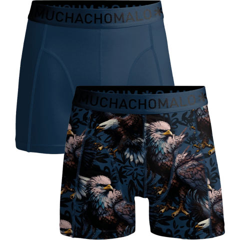 Muchachomalo Boys 2-pack boxer shorts print/solid
