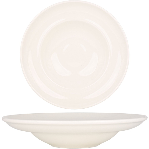 Bonna Pastabord gourmet porselein 30 cm (550cc) set van 2