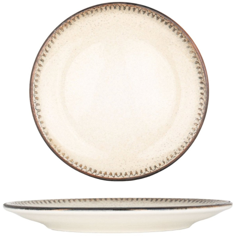 Bonna Dessertbord cortado porselein 19 cm set van 6