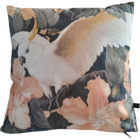 Furnilux set van 2 sierkussens- tripple bird