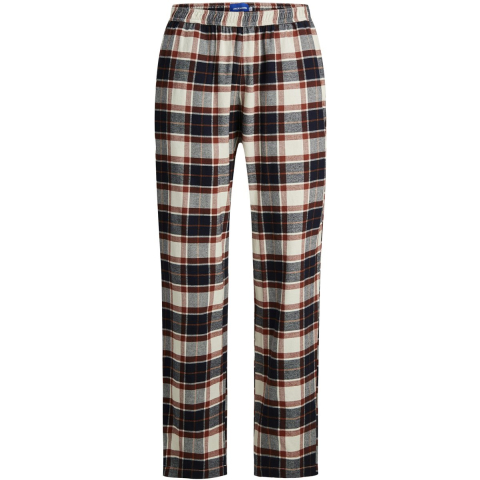 Jack & Jones Heren pyjamabroek flanel lange pijpen jacrimon pants geruit