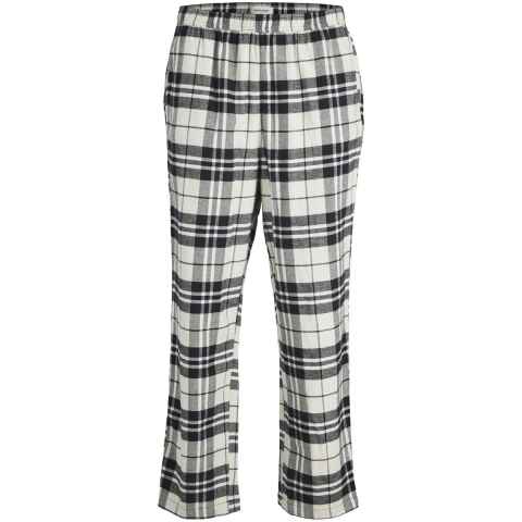 Jack & Jones Heren pyjamabroek flanel lange pijpen jacrimon pants geruit