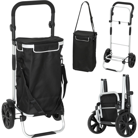 4goodz Boodschappentrolley met koelvak 40 liter -