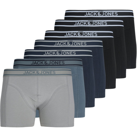 Jack & Jones Heren boxershorts trunks jacjohn 7-pack multicolor