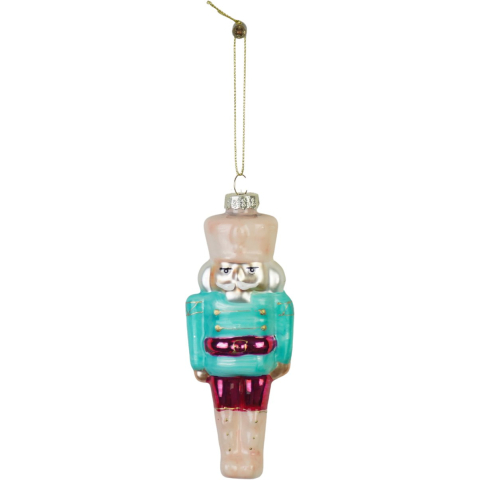House Vitamin Christmas decoration christmas hanger nutcracker with muffin blue/ red