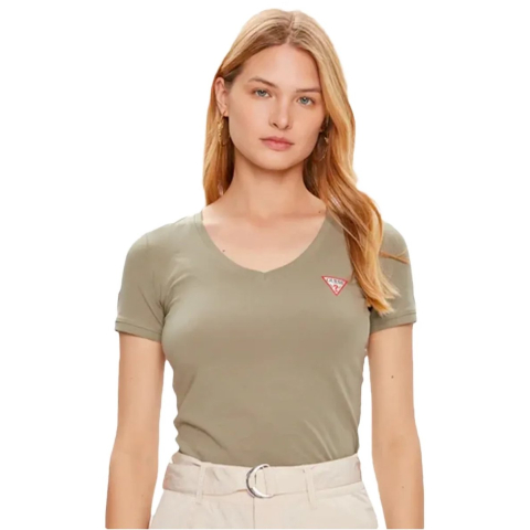 Guess dames T-shirt met driehoekig G-logo