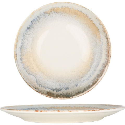 Bonna Dinerbord knidos porselein 25cm set van 6