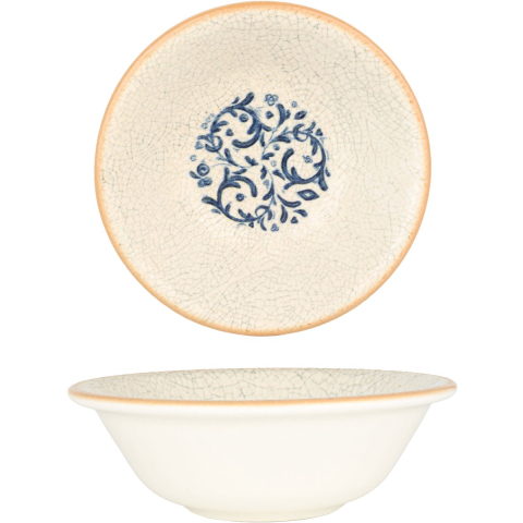 Bonna Kommetje viento porselein 16 cm (400cc) set van 6