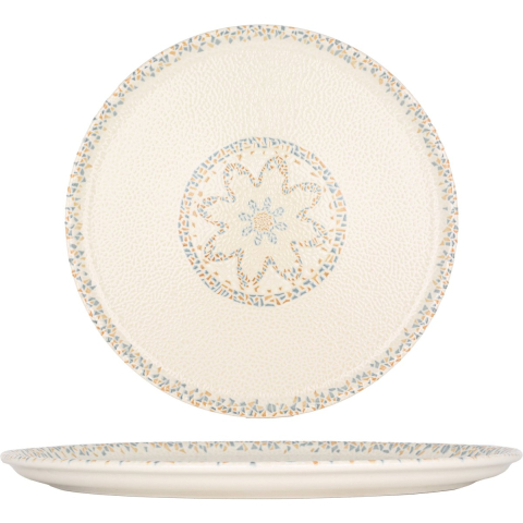 By Bone Pizzabord tessera porselein 32 cm set van 2
