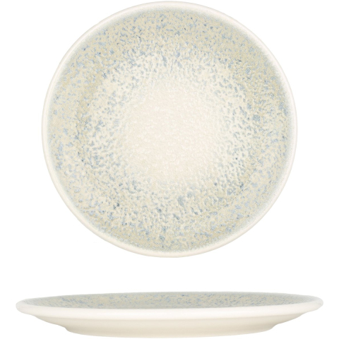By Bone Dessertbord natura ocean porselein 19 cm set van 6