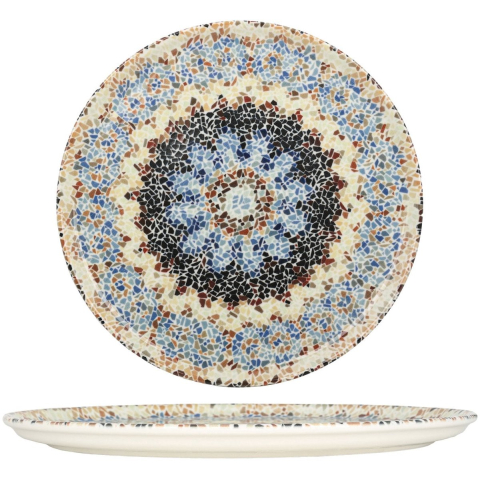 By Bone Pizzabord armonia porselein 32 cm set van 2