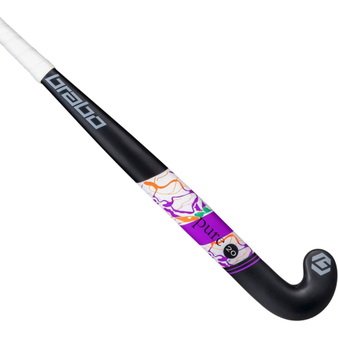 Brabo g-force pure 20 black/purple hockeystick composite jongens -