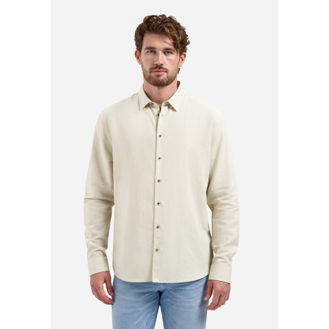 No Excess Shirt with linen desert