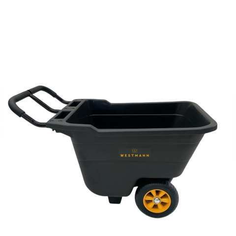 Westmann Prakta s kleine plastic kruiwagen capaciteit 90 liter