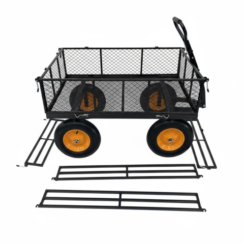 Westmann Transio metalen transportwagen met luchtbanden