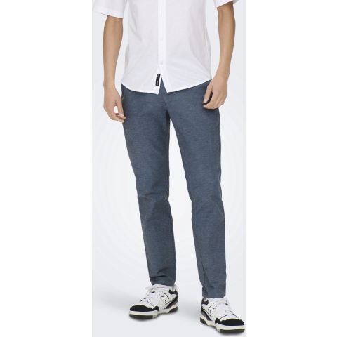 Only & Sons Onsmark tap 0011 cotton linen pant -