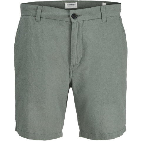 Jack & Jones Jpstace summer linen blend short reg sn olijf